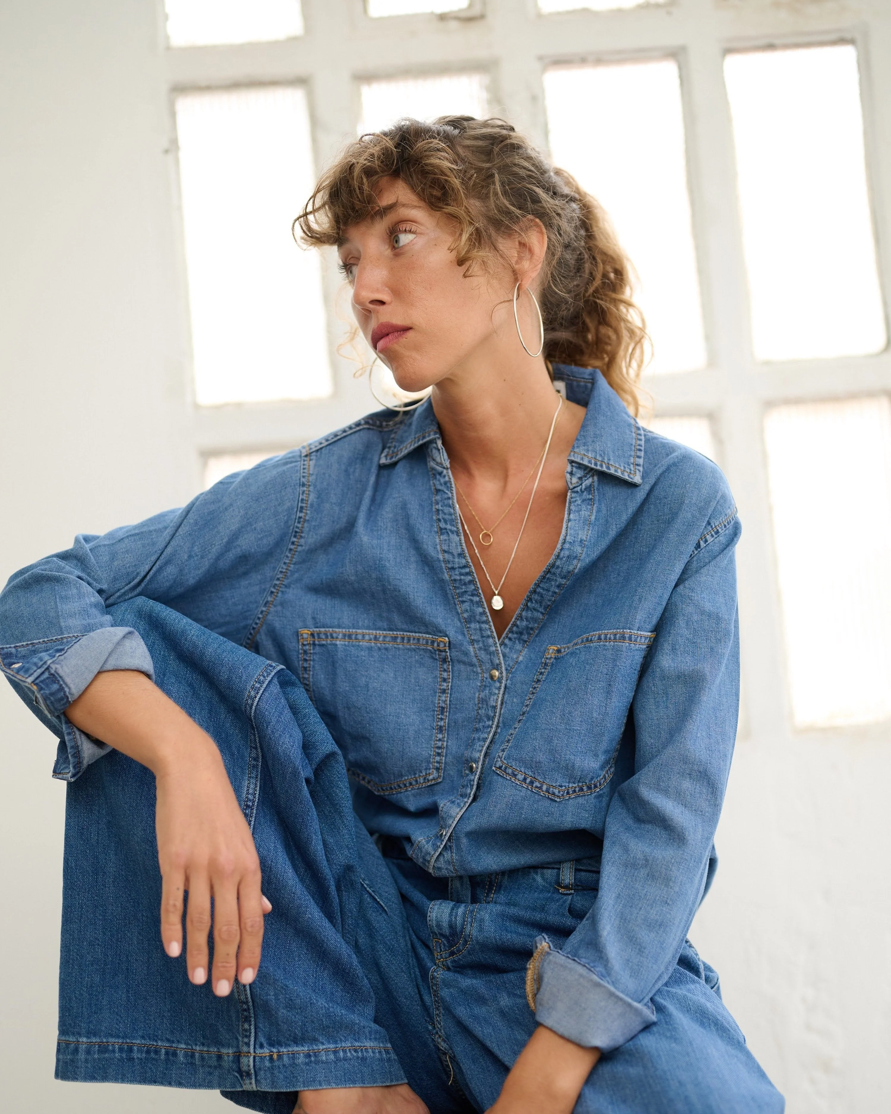 Pendientes Aros Plata - Image 3