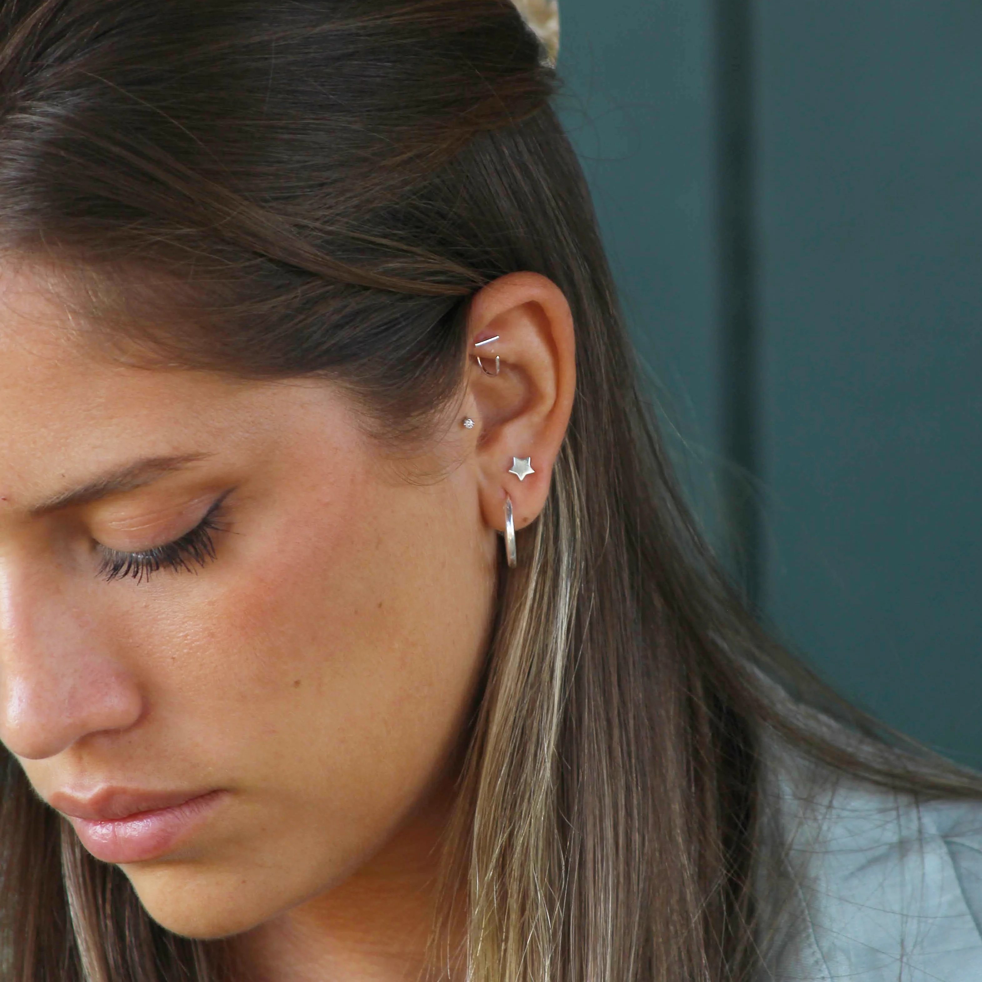 Pendientes Estrella y Luna - Image 3