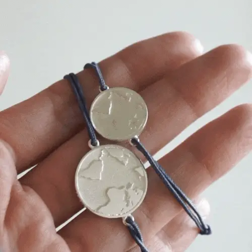 Pulsera Terra Pequeña Blanca - Image 3